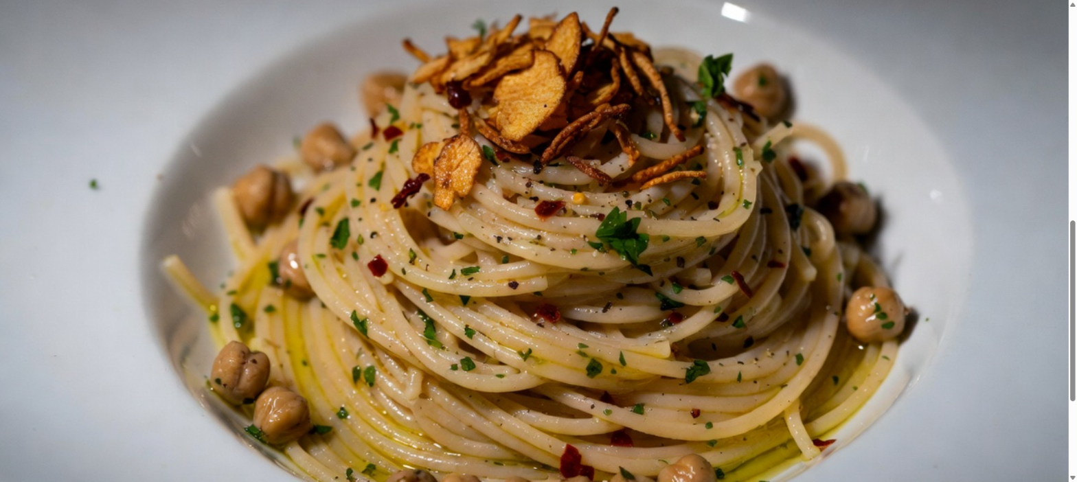 Špageti iz čičerike s koromačem in sardelami: sredozemski recept