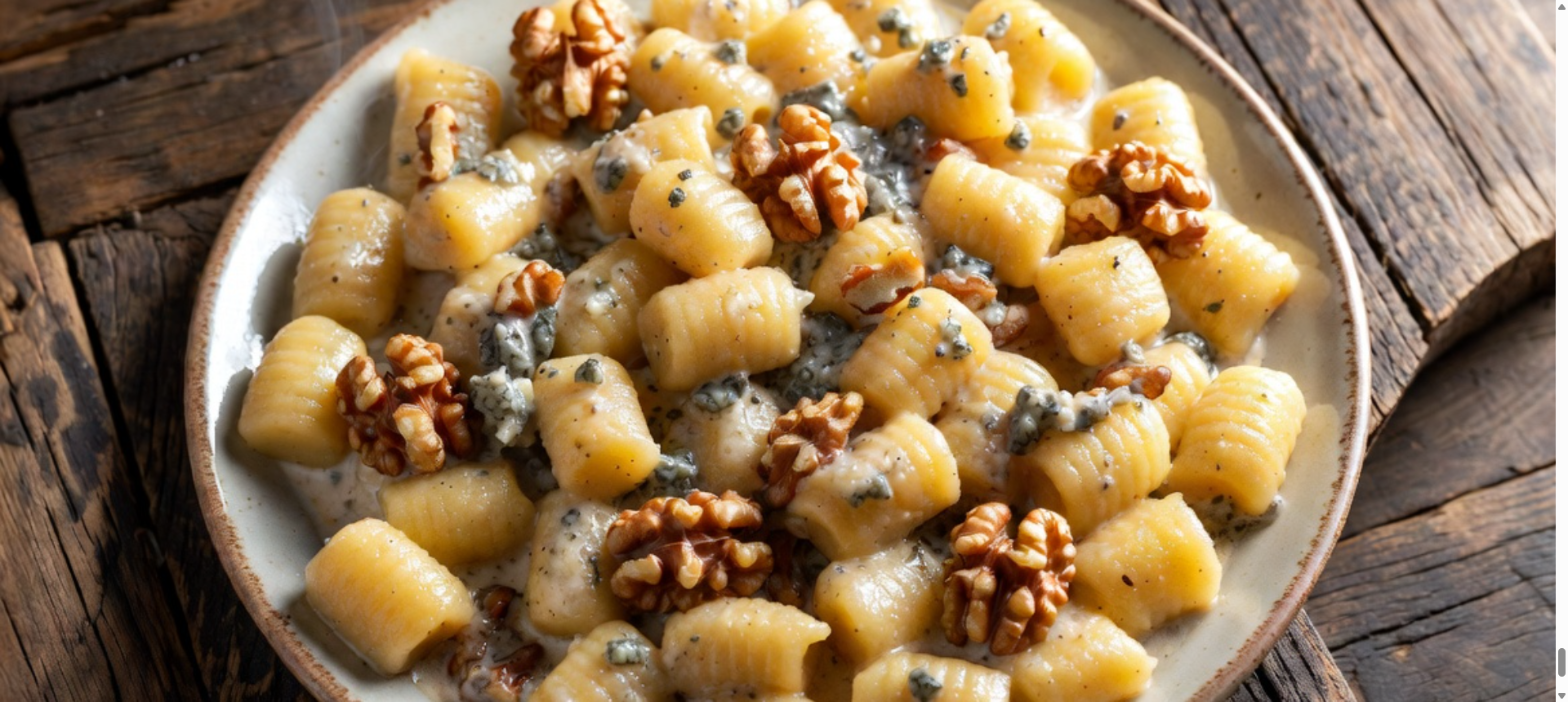 Njokci durum s pesto omako: hitra večerja v 10 minutah