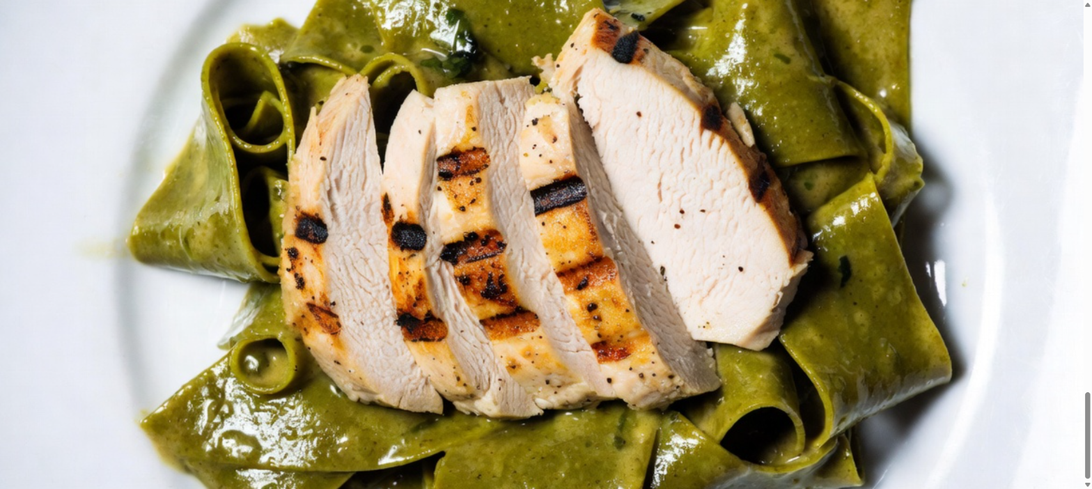 Široki rezanci iz blitve z maslom, žajbljem in orehi: preprost recept