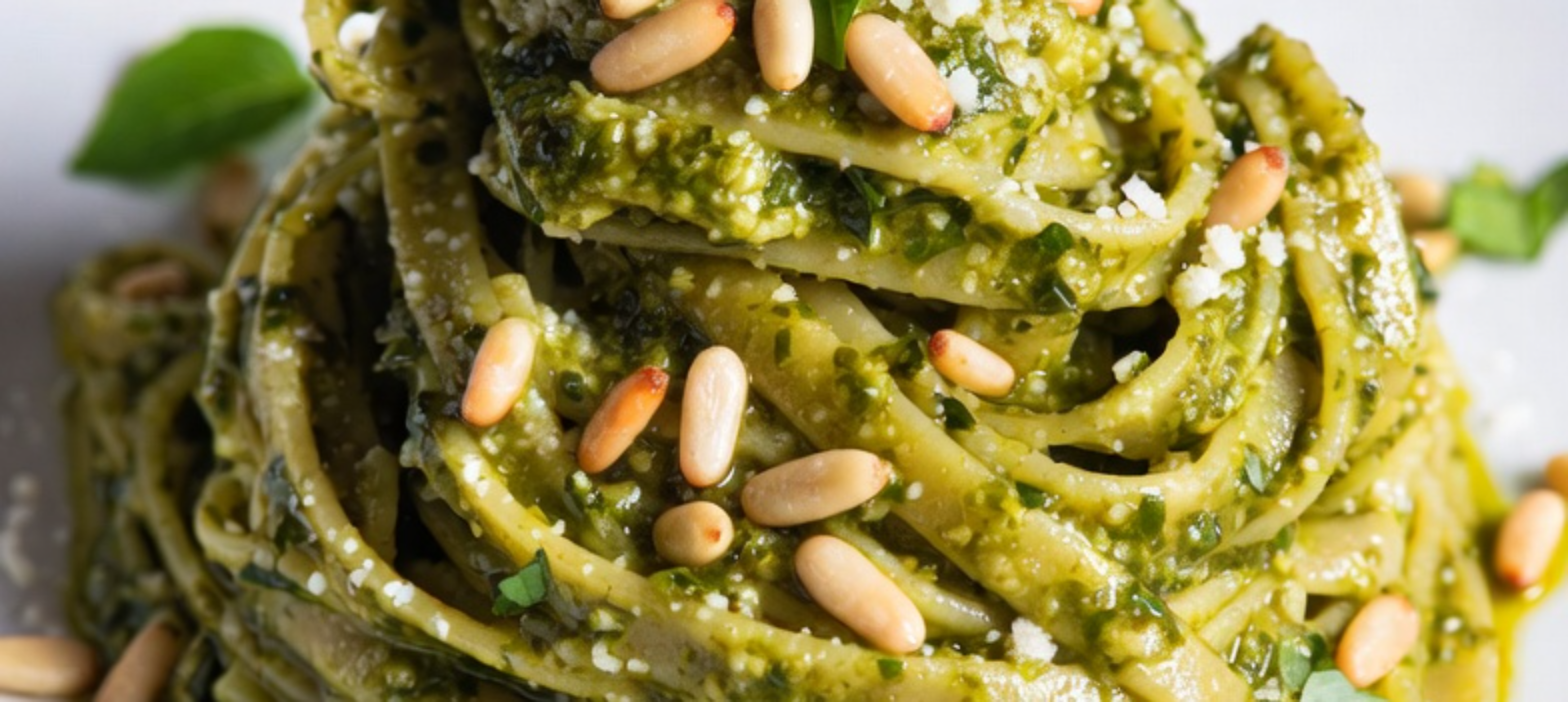 Široki rezanci iz blitve z avokadom in paradižniki: poletni recept