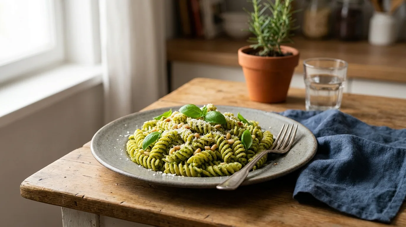 Gabaroni recept pesto 2